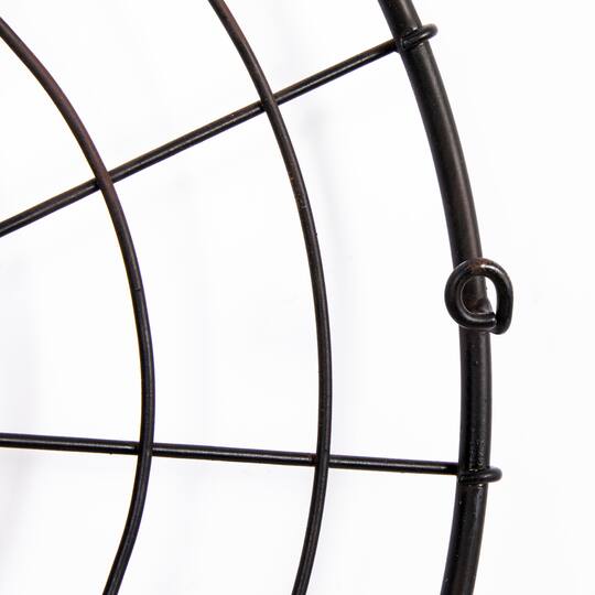 Black Iron & Wood Eclectic Wall Décor